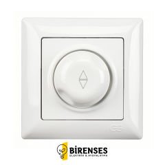 GÜNSAN Vısage Beyaz Vavien Dimmer 600Va 01281100-160128