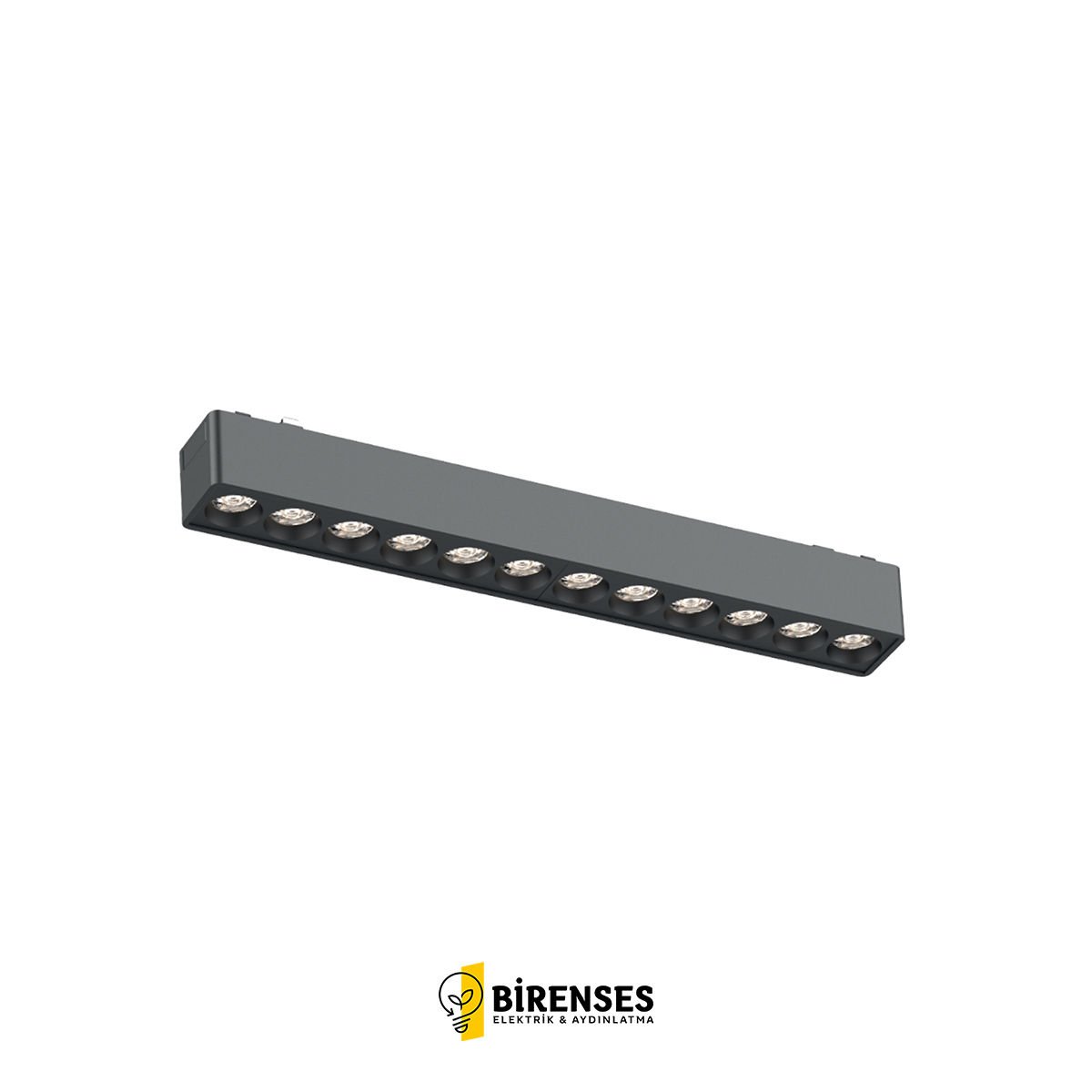 ACK 12W 48V Magnetik Led Ray Armatür 4000K 230X26X24mm AD45-02211