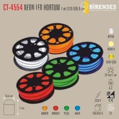 CATA CT-4554Gg 220V Neon Led Hortum 4000K