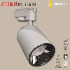 CATA CT-5336Bp Halley Ray Armatür (Gu 10) (Beyaz-Platin)