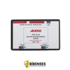 AUDIO Bus Plus Dijital Panel Buton Dönüştürücü 001034