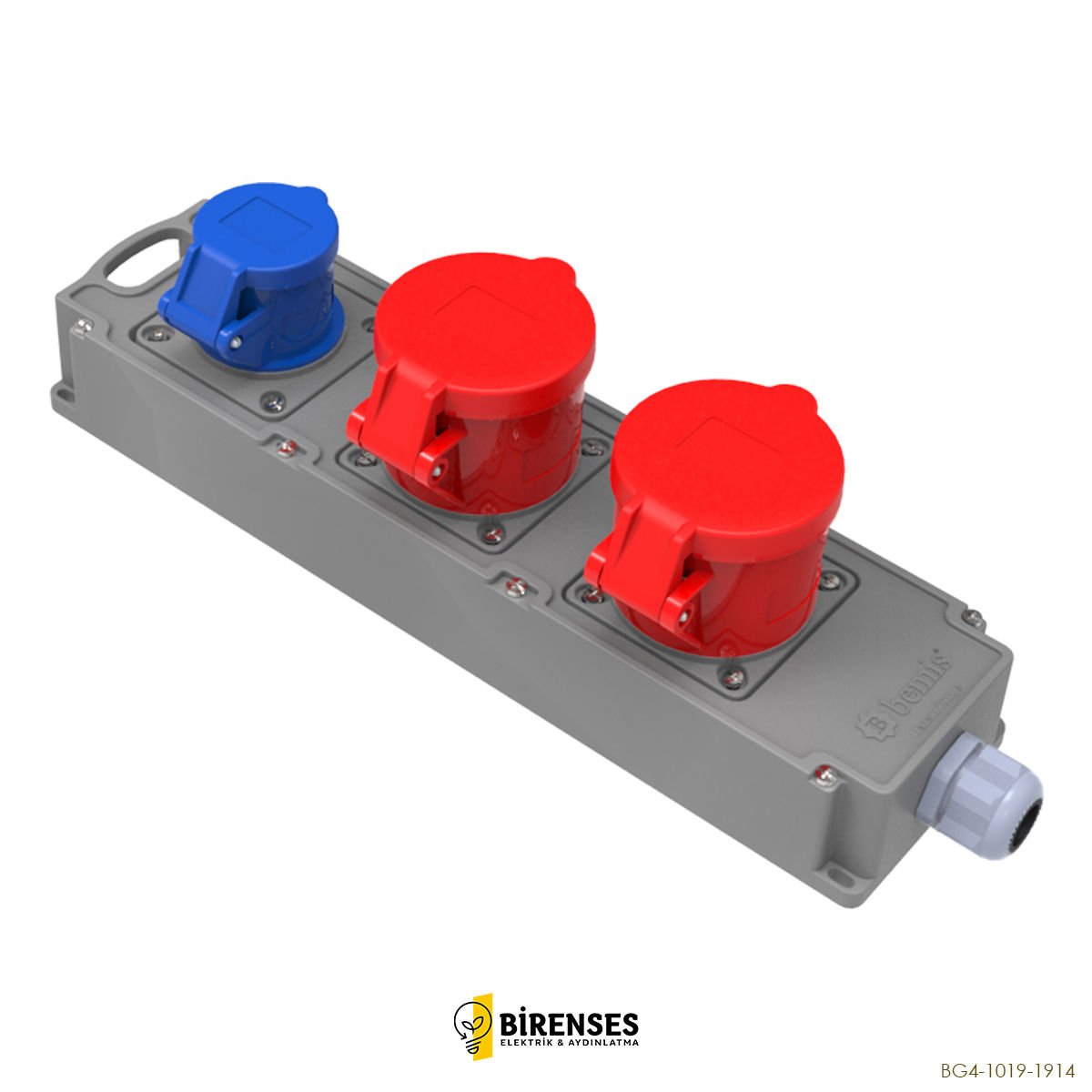 BEMİS 5/32A 380V 2 Ad. + 3/16A 220V 1 Ad. BG4-1019-1914