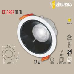 CATA CT-5262 12W Tıger Led Armatür