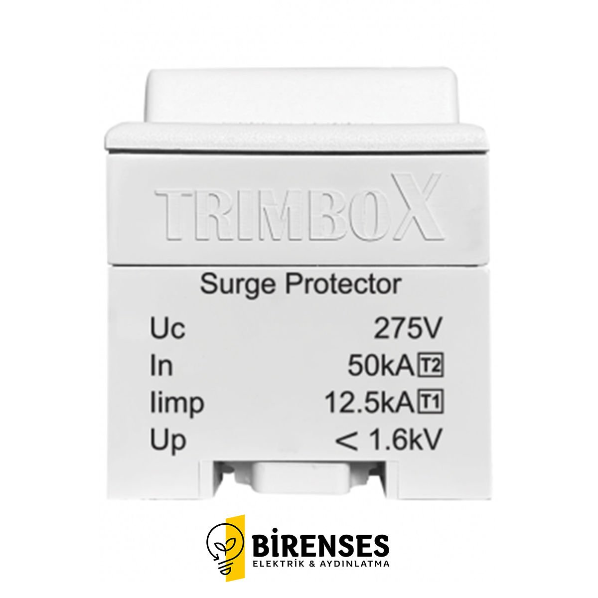 TRIMBOX B+C Sınıfı 2 Kutuplu Parafudr 50Ka YM1T1T2