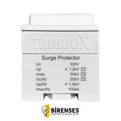 TRIMBOX B+C+D Sınıfı 4 Kutuplu Parafudr 100Ka YM4T1T2T3