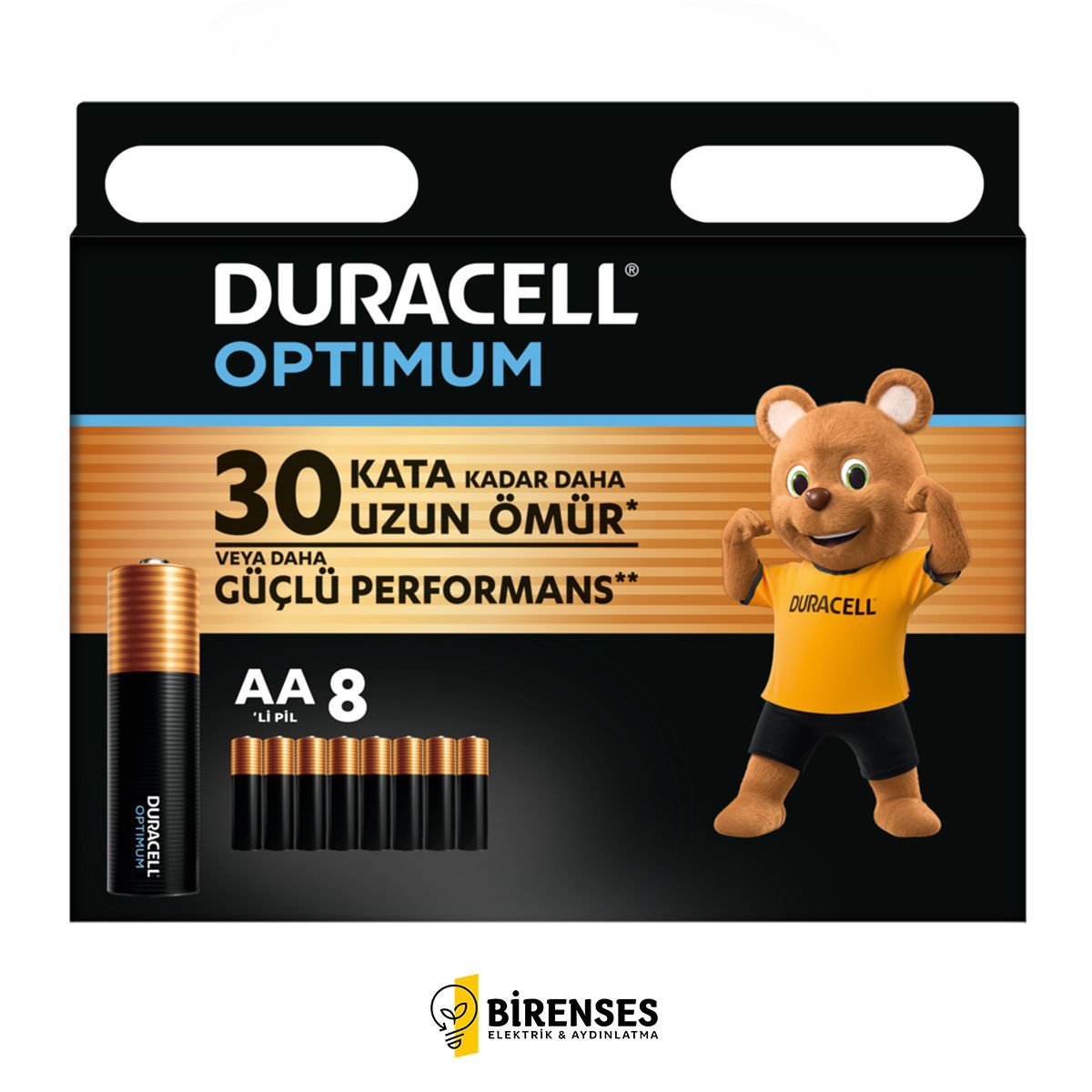 DURACELL Optımum Kalem Pil 8'Li Aa