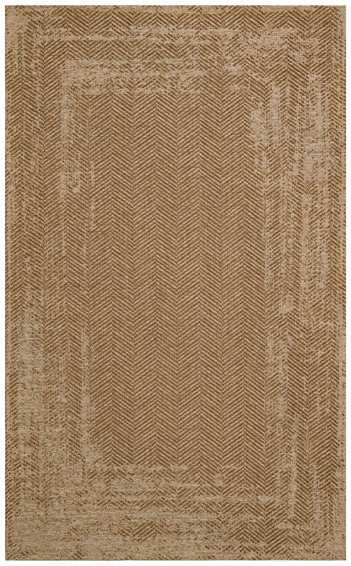 BROOKLYN BRK 04 NATURAL BEIGE  Hasır Görünümlü Kaymaz Renkli Dokuma Modern Kilim