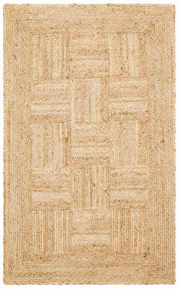 ECHO ECH 06 NATURAL XW Jüt ile Üretilen El Dokuma Sisal Kilim