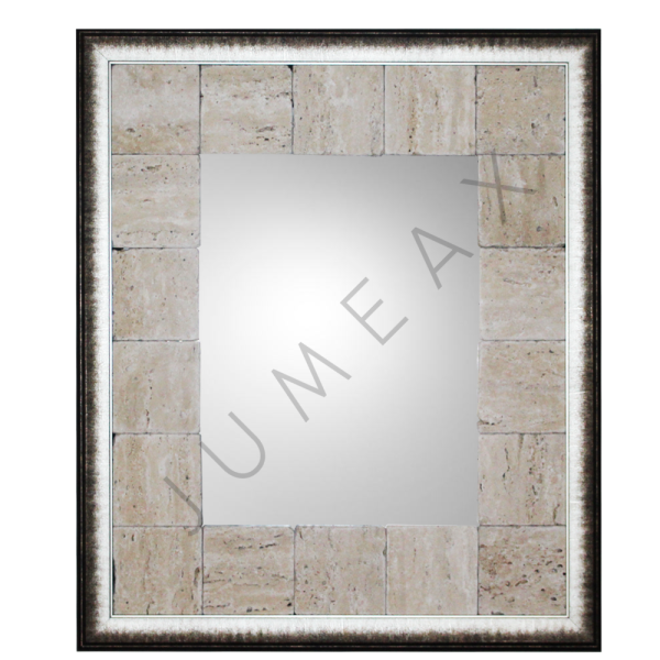 Jumeax Traverten TRV002 Mozaik Dikdörtgen Ayna 65x55