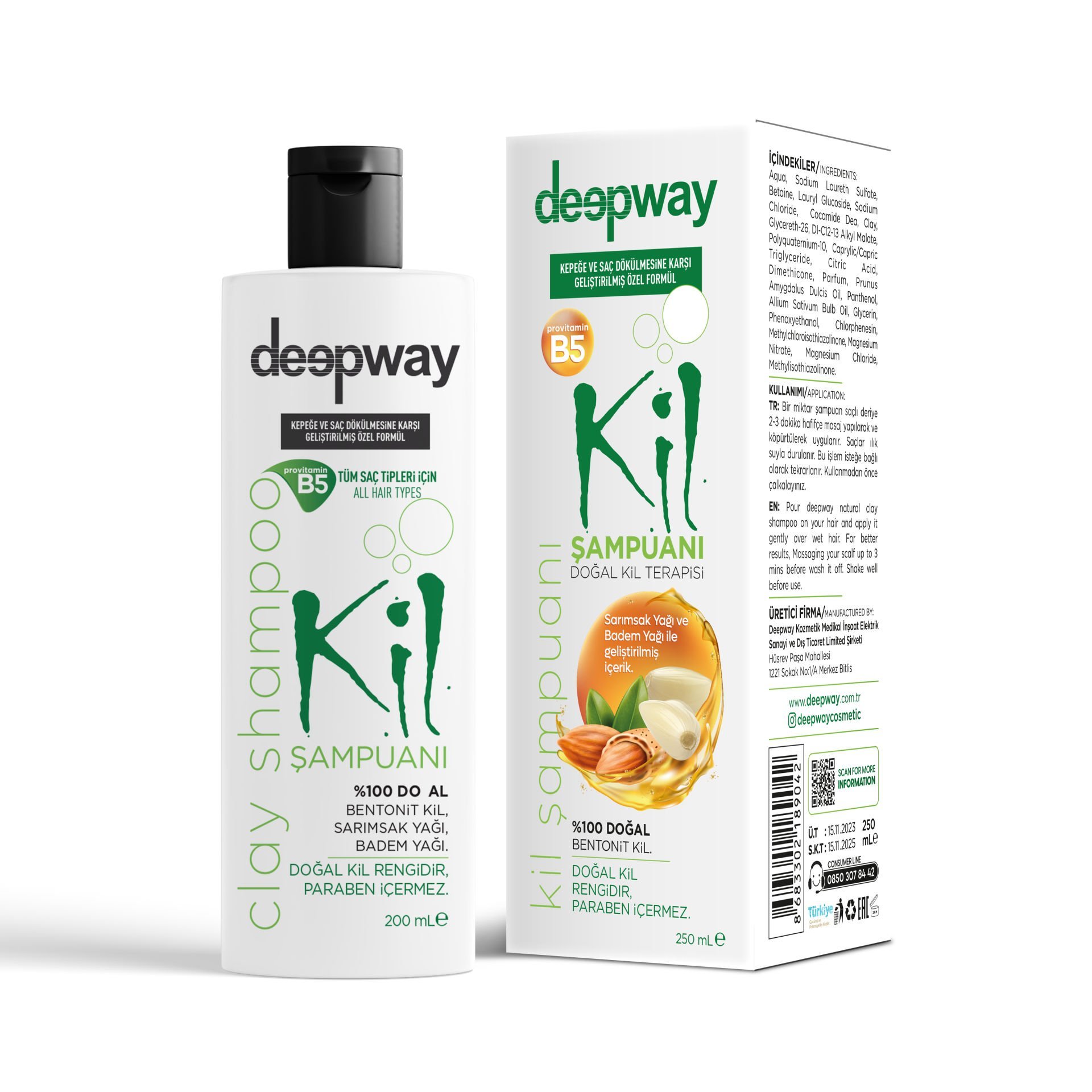 Deepway Kil Şampuanı