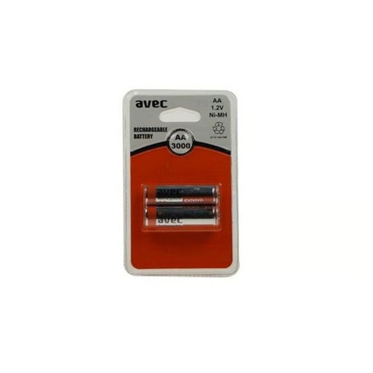 Avec Şarjlı Pil 3000 Mah Kalem 2'li