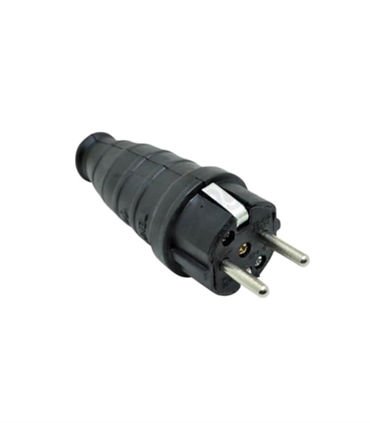 Monofaze Kauçuk Erkek Fiş 1x16ah 250v
