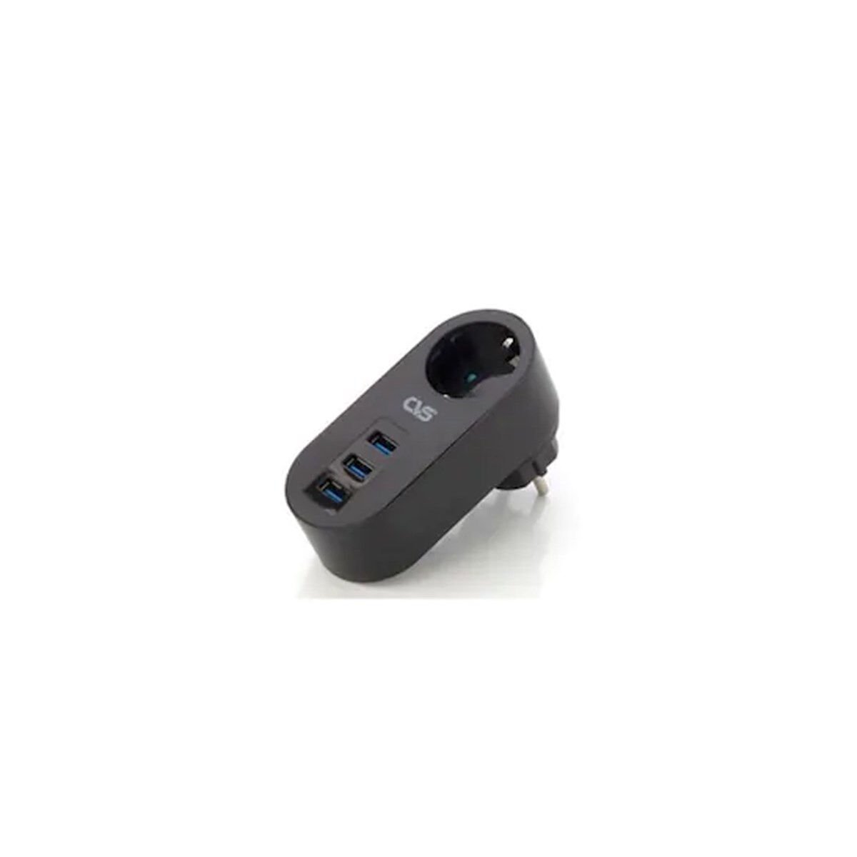 Cvs Akım Korumalı Tekli Priz ve 3 Usb Girişli