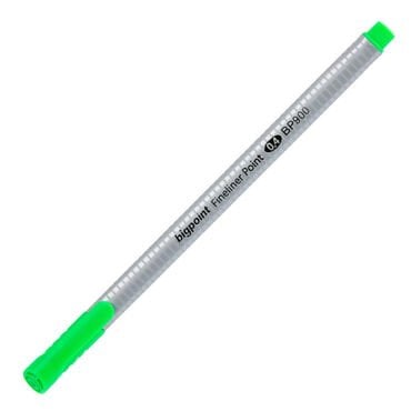 Bigpoint Fiber Uçlu Kalem (Fineliner) 0.4 Mm - Açık Yeşil