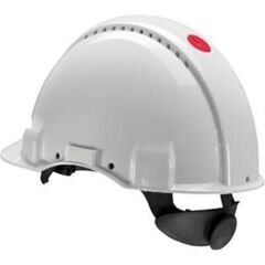 Havalandırmalı Vidalı Beyaz Baret