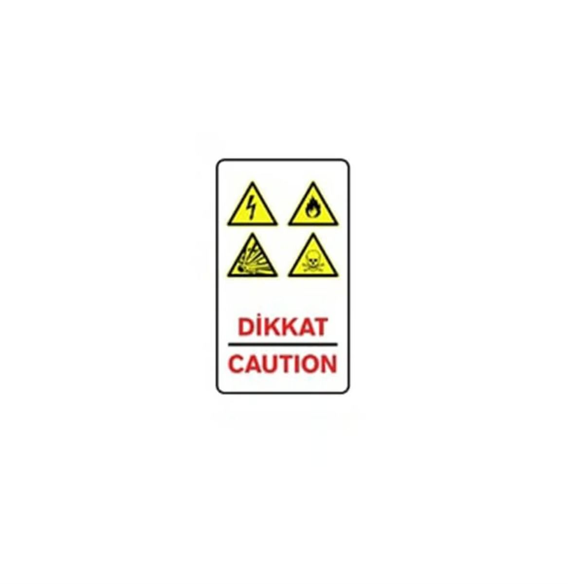 Dikkat 15x25 Cm