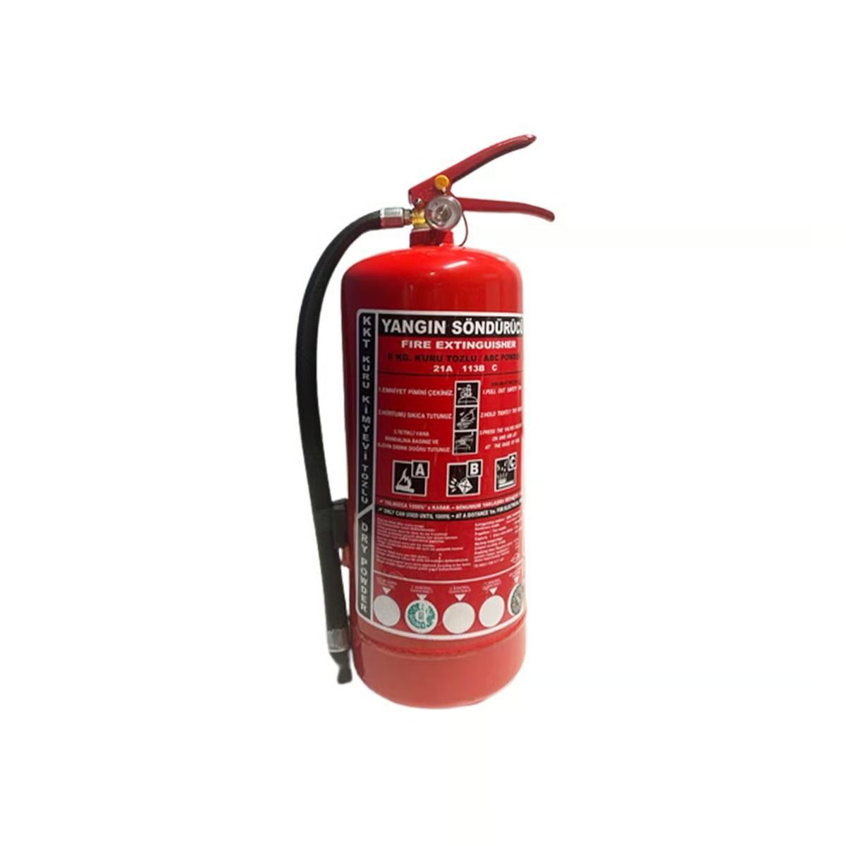 Nokta Yangın Tüpü 6 Kg