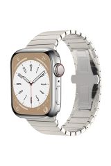 Newface Apple Watch 41mm KR413 Fine Steel Kordon - Yıldız Işığı