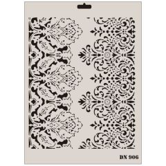 CLZ202 Rich Dantel Seri DN-906 Stencil 35x25 cm