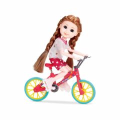 CLZ505 Sevimli Bisikletli Kız