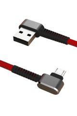 Konfulon S73 Micro USB Kablo 1M 2.1A - Kırmızı