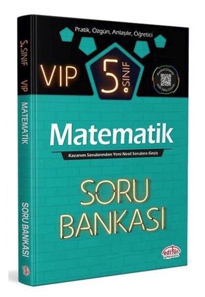 Editör 5. Sınıf VIP Matematik Soru Bankası