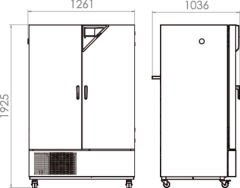 Binder KBWF 720 Bitki Büyütme Kabini 700 Litre 0°C ... +70°C