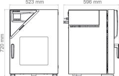 Binder VD 23 Vakum Etüv 23 Litre +15°C ... +200°C  ( Yanıcı Olmayan Solventler İçin )