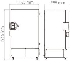 Binder UF V 700 Ultra Derin Dondurucu 700 Litre  -90°C ... -40°C