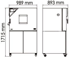 Binder MK 115 Nemsiz Klimatik Test Kabini 115 Litre -40°C ... +180°C