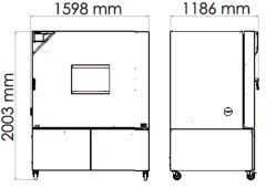 Binder MKT 720 Nemsiz Klimatik Test Kabini 734 Litre -70°C ... +180°C