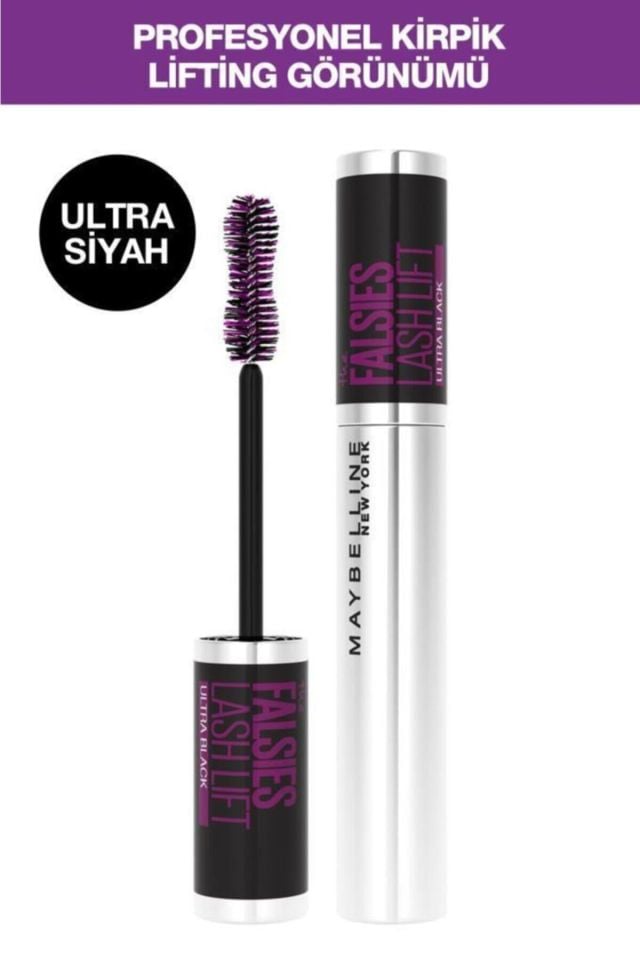 Maybelline New York Falsies Lash Lift Ultra Siyah Maskara