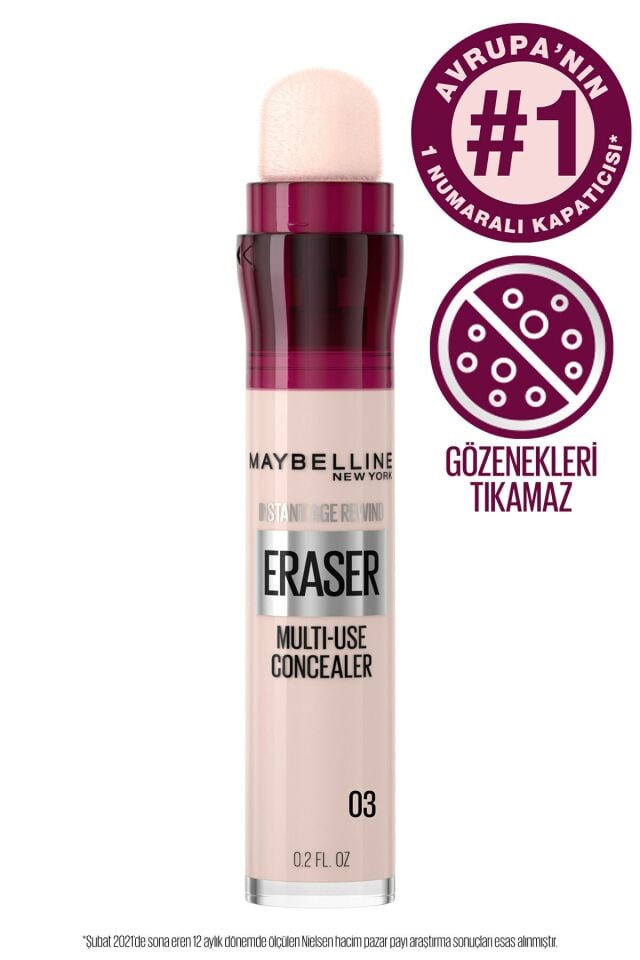 Maybelline New York Instant Anti Age Eraser Kapatıcı - 03 Fair