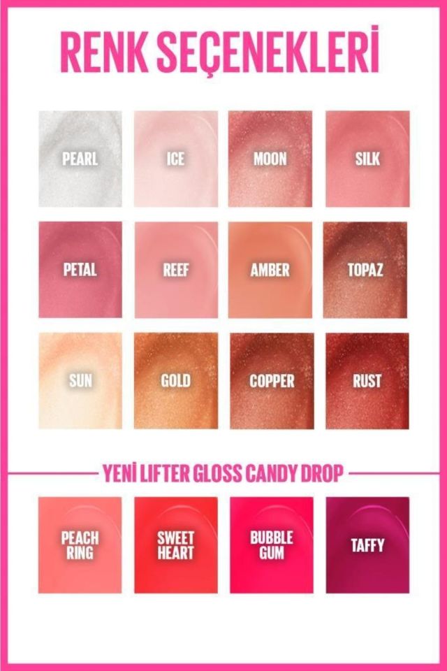 Maybelline New York Lifter Gloss Nemlendirici Dudak Parlatıcısı- 23 Sweetheart