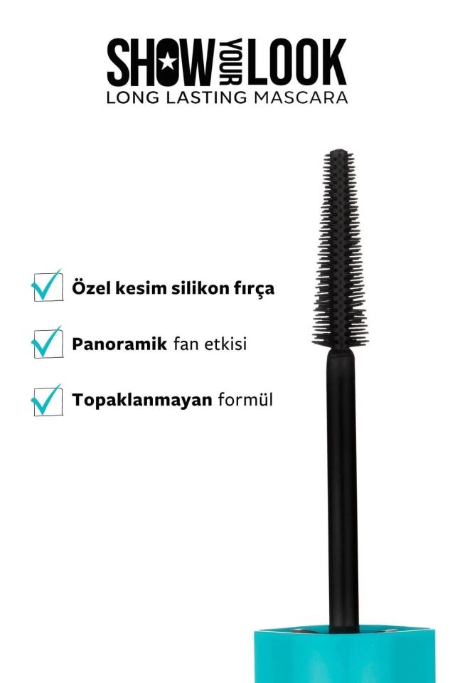 Show by Pastel Show Your Look 24h Long Lasting Volume Mascara - Maskara Secret Garden