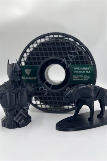 Valment Filament PLA + 1,75mm Premium Siyah