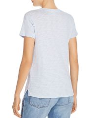 Bayan basic t-shirt denem