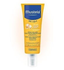 Mustela Very High Protection Sun Lotion Spf50+ 200 ml. (Dermocleansing 100 ml. + Hydra Bebe 100 ml. HEDİYELİ)