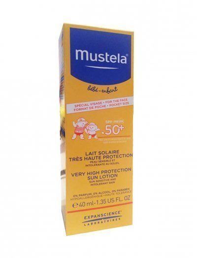 Mustela Protective Face Cream Spf50+ 40 ml. - Yüz için Çok Yüksek Koruma Güneş Kremi