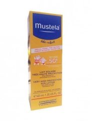 Mustela Protective Face Cream Spf50+ 40 ml. - Yüz için Çok Yüksek Koruma Güneş Kremi