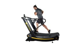 Kavisli Koşu Bandı Mekanik Koşu Bandı