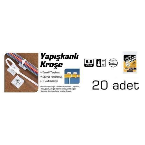 SGS 20 ad Yapışkanlı Kroşe 19 x 19 mm 422633