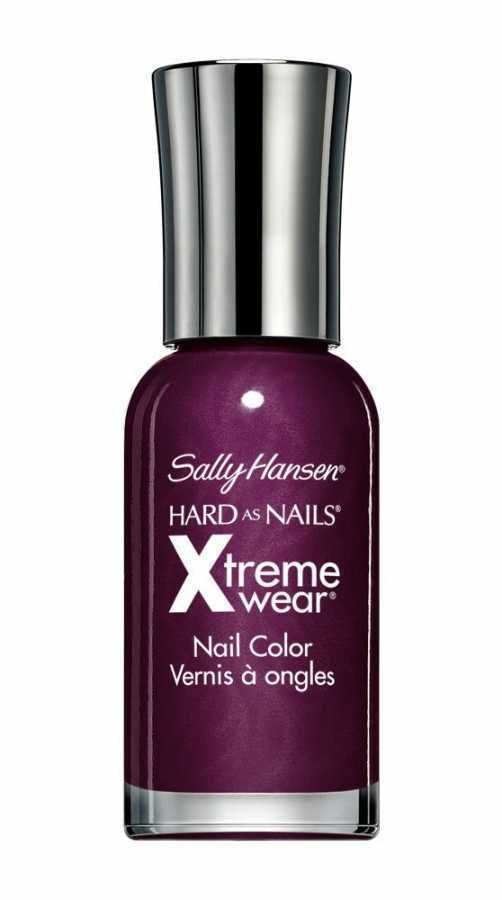 Sally Hansen Hard as Nails Xtreme Wear Işıltılı Bordo Oje 210