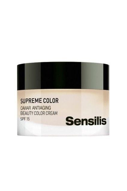 Sensilis Supreme Color Caviar Antiaging Beauty Color Cream Spf15 50 ml.