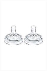 Philips Avent Natural Akışkan Ayarlı Biberon Emziği 3ay+ 2li