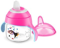Philips Avent Penguen Damlatmaz Bardak Pembe 6 Ay+ 200 ml.