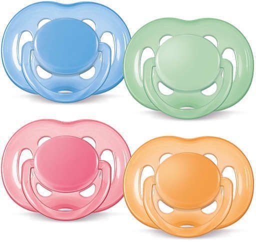 Philips Avent Renkli Yalancı Emzik Tekli 6-18 Ay