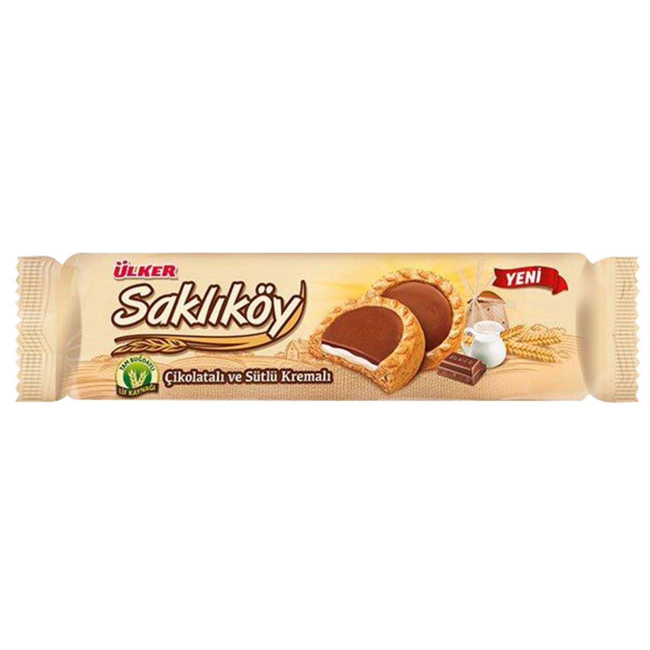 ÜLKER SAKLIKÖY ÇİKOLATALI SÜTLÜ 100 GR