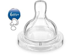 Philips Avent Silikon Biberon Emziği Y Kesik 6 Ay+ 2li