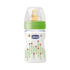 Chicco Desenli Kauçuk Cam Biberon 0 Ay+ 240 ml.